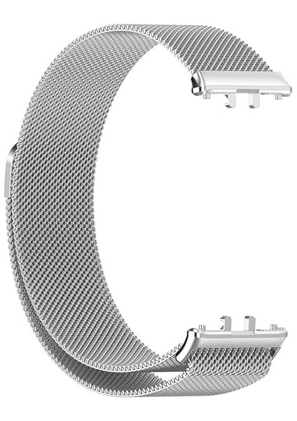 Galaxy Fit 3 Uyumlu Paslanmaz Mıknatıslı Metal Hasır Terleme Yaptırmaz Flexible Lüx Kordon Kayış fiyatları