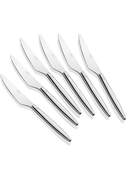 Pera Pasta Bıçak 6'lı 18/10