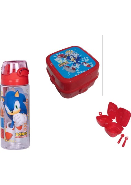 Matara ve Beslenme Kabı Kırmızı