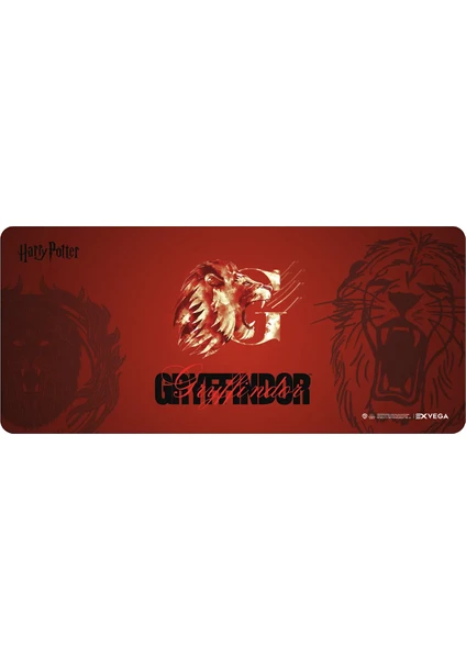 Harry Potter Gryffindor Mousepad Xxl 90×40