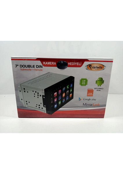 Android Double Teyp Carbello Android Ekranlı Teyp - 2gb Ram 16G
