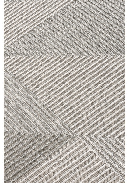 Retro Krem Gri Geometrik Desenli Tozumaz Salon Koridor Balkon Teras Bahçe Oturma Odası Halısı 19270a indirimleri
