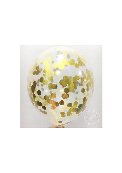 Happy Bırthday Banner Yazı ve Konfetili Şeffaf Balon Seti modelleri