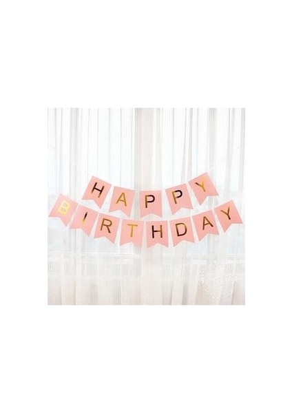 Happy Bırthday Banner Yazı ve Konfetili Şeffaf Balon Seti indirimleri