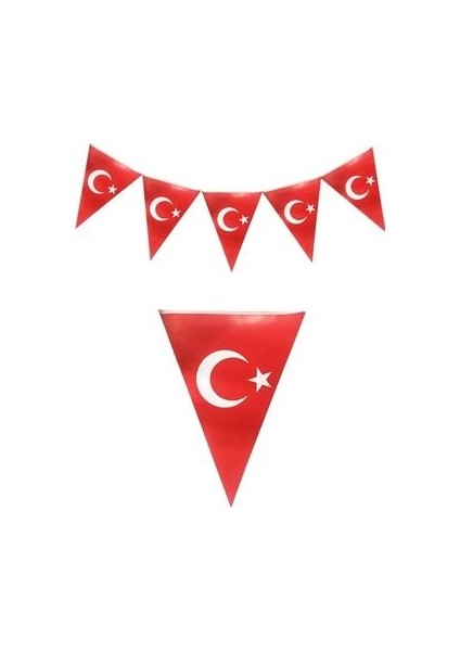 23 Nisan Kutlu Olsun Çocuk Bayramı Milli Bayram Flama Ipli Bayrak Süs