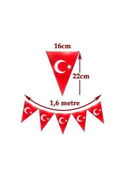 23 Nisan Kutlu Olsun Çocuk Bayramı Milli Bayram Flama Ipli Bayrak Süs fiyatları