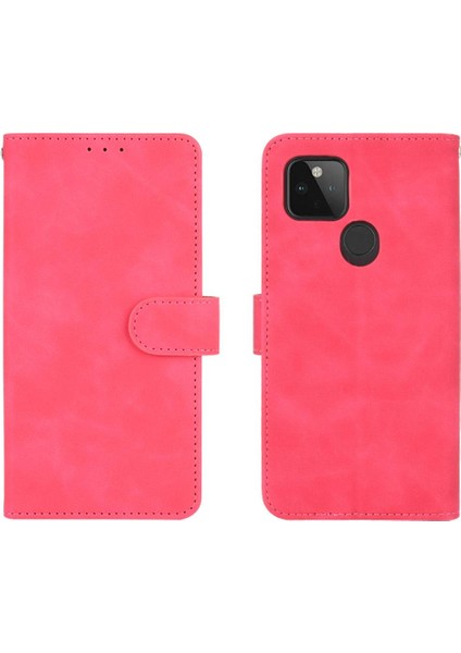 Kart Sahibi Tam ile Google Piksel 5 Deri Folio Flip Case Için Kılıf (Yurt Dışından)