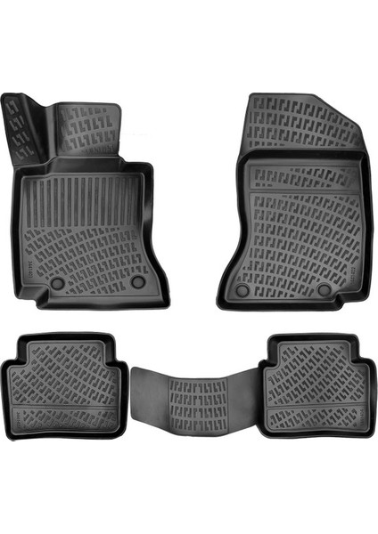 Mercedes-Benz C Serisi W206 2021 Sonrası 3D Havuzlu Paspas