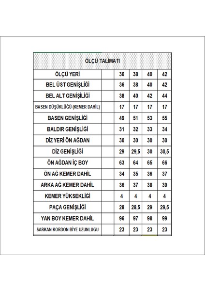 Bol Paça Rahat Kesim Pantolon 21136 Bej
