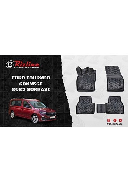 Ford Tourneo Connect 2023 Sonrası Rizline Paspas