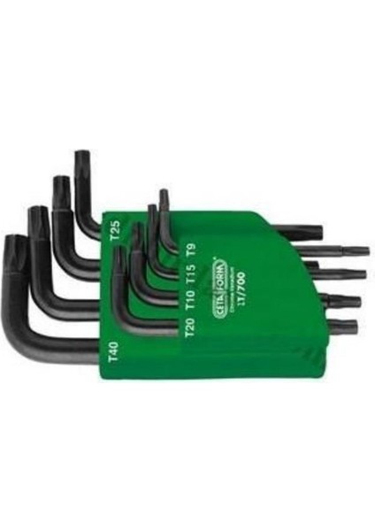 13 Pc. Torx L Anahtar Tk./kısa Tip LT13/700