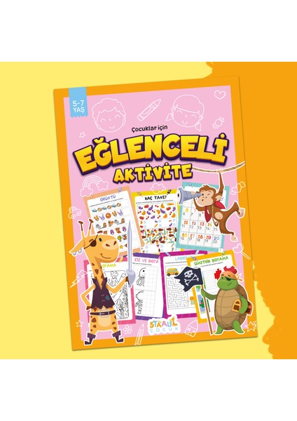 Eğlenceli Aktivite Kitabım
