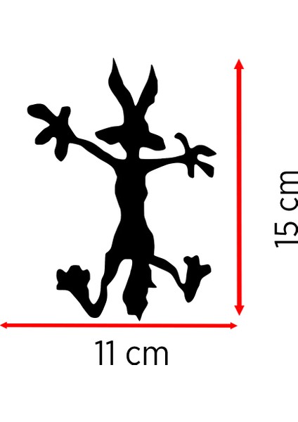 Yapışan Tavşan Resmi Oto Araba Cam Sticker Çıkartma Bilgisayarlar,kamyonlar, Motosikletler Için