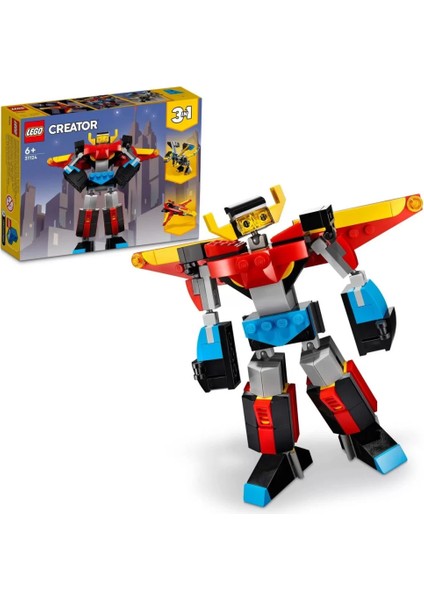 Nessiworld LEGO Creator 3’ü 1 Arada Süper Robot 31124