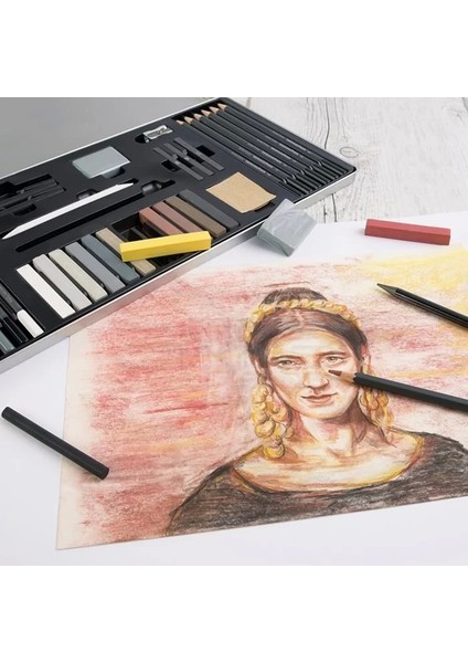Eberhard Artist Color Çizim Kalemi Seti 37'li