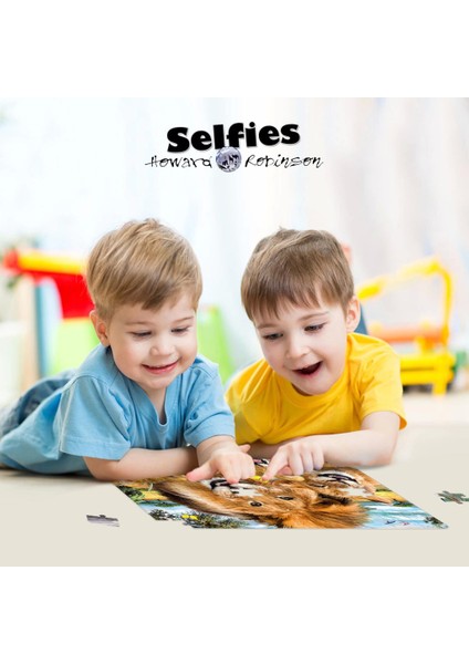 Prime 3D - Aslan Pelüş ve Selfie 48 Parça Puzzle 15803