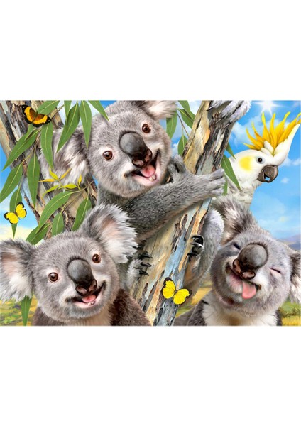 Prime 3D - Koala Pelüş ve Selfie 48 Parça Puzzle 15805