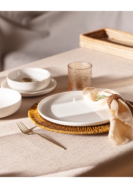 Madelyn 6 Kişilik 24 Parça Yemek Takımı - Beyaz modelleri