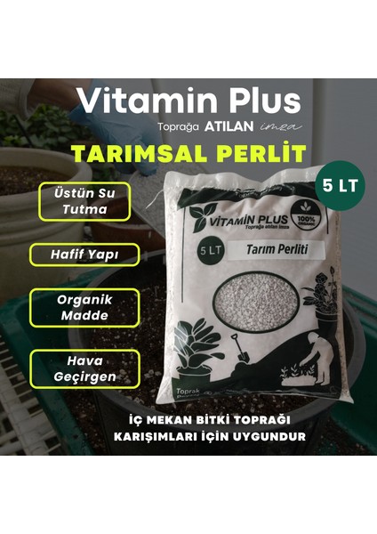 Tarım Perliti 5 Lt Köklendirici Perlit