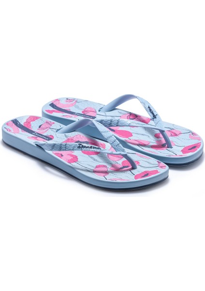 Nature IV Kadın Parmak Arası Terlik Açık Mavi 35/42