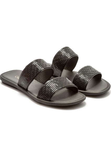 Icon Slide Kadın Terlik Siyah 35/42 indirimleri