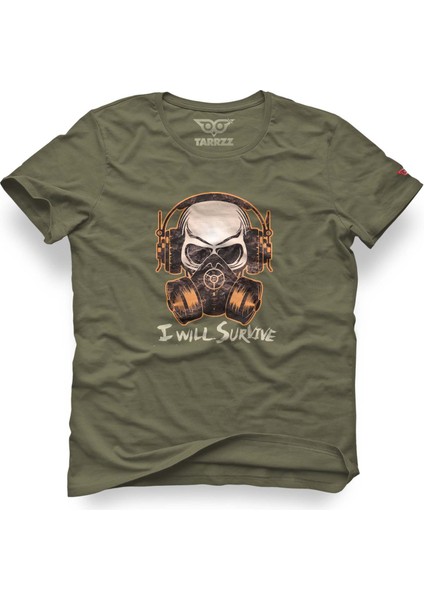 Nükleer Kuru Kuru Kafa Tasarım Tişört, Kuru Kafa Baskılı Tişört, Tasarım Tişört