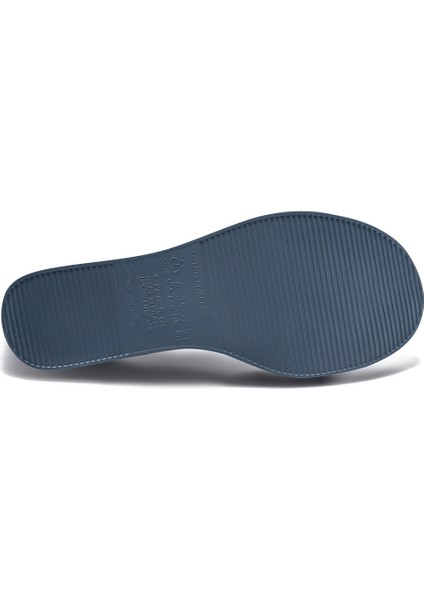 High Fashion Thong Kadın Parmak Arası Terlik Mavi 35/40