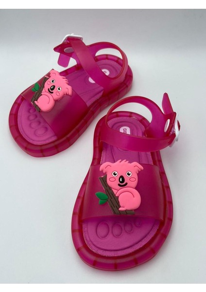 Yazlık Rahat Işıklı Taban Kız Çocuk Sandalet indirimleri