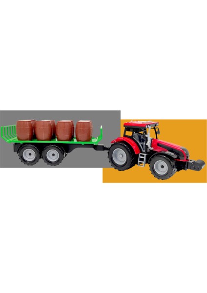 Aya Toys Pilli Fıçılı Traktör Gerçekçi Tasarım Dayanıklı Plastik 40326 fiyatları