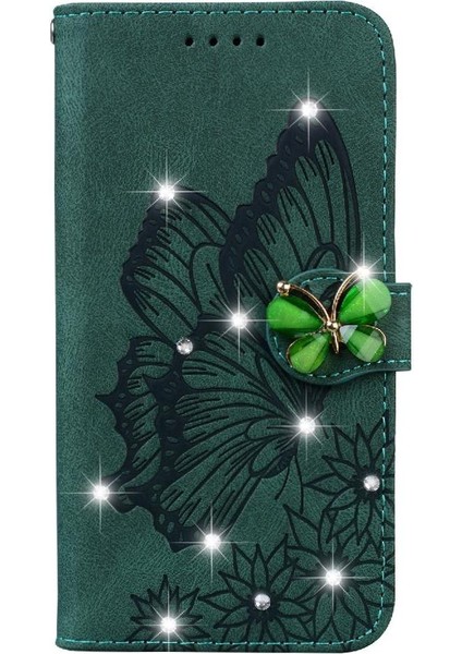 IPhone 16 Için Flip Case Artı Kart Yuvası Standı ile Kickstand Koruyucu (Yurt Dışından)