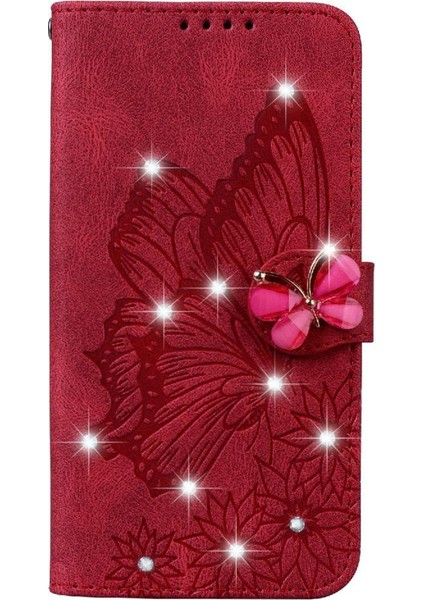 IPhone 16 Için Flip Case Artı Kart Yuvası Standı ile Kickstand Koruyucu (Yurt Dışından)