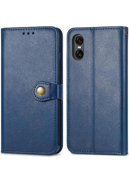 Sony Xperia 10 Vı Için Kılıf Deri Kılıf Moda Tasarımı Zarif Iş (Yurt Dışından) indirimleri