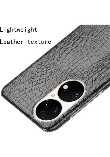 Huawei P50 Pro Koruyucu Kapak Klasik Timsah Için Şık Klasik Kılıf (Yurt Dışından) modelleri