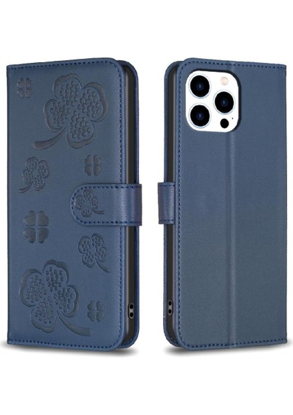 IPhone 16 Için Flip Case Pro Cüzdan Kart Yuvaları Tutucu Kickstand Pu Deri (Yurt Dışından)