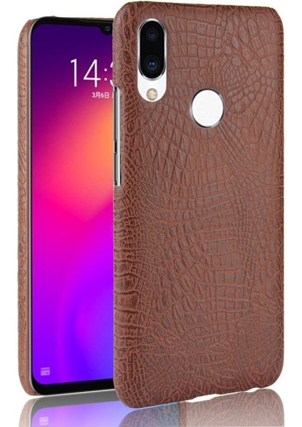 Meizu Not 9 Anti Scratch Klasik Timsah Kapak Için Şık Klasik Kılıf (Yurt Dışından)