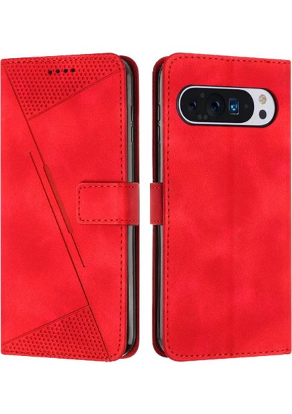 Google Piksel 9 Pro Kart Ekleme Kickstand Cüzdan Pu Deri Için Flip Case (Yurt Dışından)