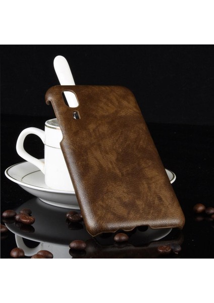 Retro Kılıf Galaxy A2 Çekirdek Lychee Desen Anti Scratch Için Retro (Yurt Dışından) indirimleri