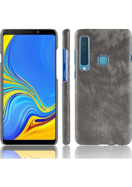 Retro Kılıf Galaxy A9 2018/A9S Retro Koruyucu Kapak Lychee (Yurt Dışından)