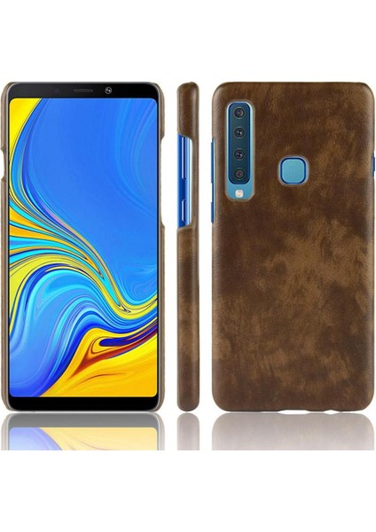 Retro Kılıf Galaxy A9 2018/A9S Retro Koruyucu Kapak Lychee (Yurt Dışından)