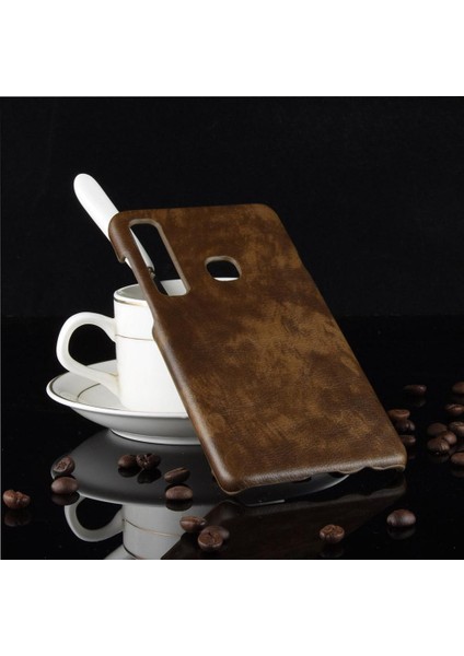 Retro Kılıf Galaxy A9 2018/A9S Retro Koruyucu Kapak Lychee (Yurt Dışından)