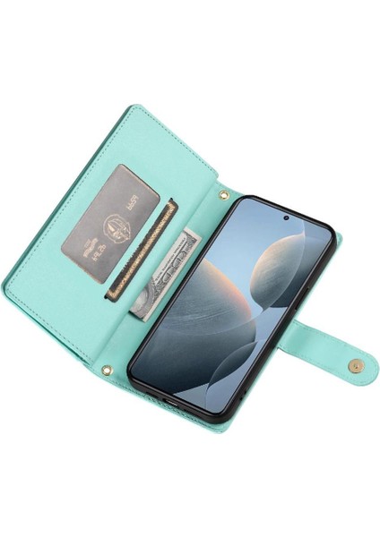 Xiaomi Poco X6 Pro Bilek Kayışı Çok Fonksiyonlu Kart Yuvaları Için Flip Case (Yurt Dışından) modelleri