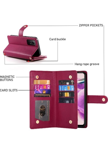 Xiaomi Redmi Not 11 Için Flip Case 4g/not 11S 4g Cüzdan Bölmesi Kartı (Yurt Dışından) fırsatları