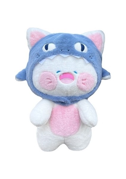 35CM Shark Kitten Peluş Bebek Kız Hediyesi (Yurt Dışından)