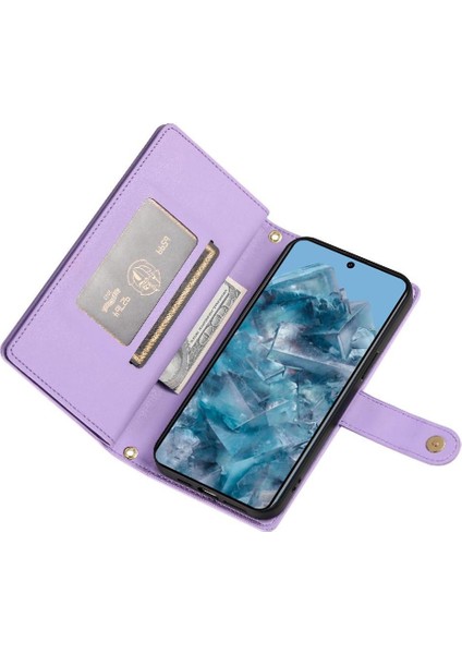 Google Piksel 8 Pro Bilek Kayışı Çok Fonksiyonlu Kart Yuvaları Için Flip Case (Yurt Dışından) indirimleri