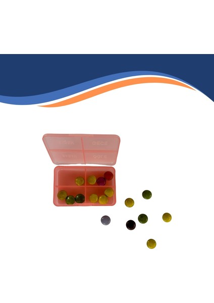 Günlük Ilaç Saklama Kutusu Renkli Ilaç Kutusu Yüksek Kalite Plastik Kutu modelleri