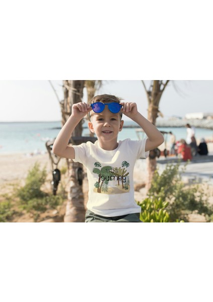 Erkek Çocuk %100 Pamuk Premium Journey Baskılı Kısa Kol T-Shirt fiyatları