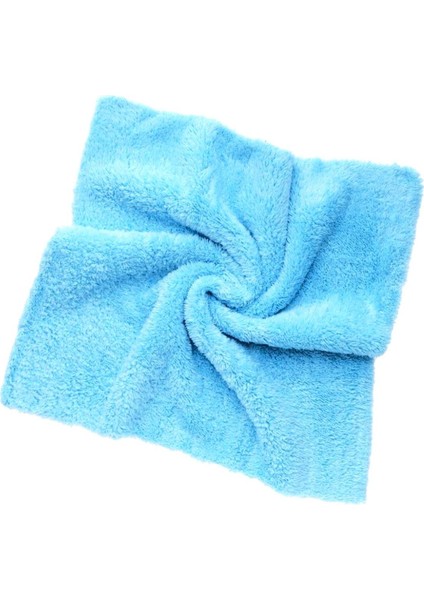 3412 Mikrofiber Peluş Oto Kurulama Temizlik Pasta Cila Toz ve Cam Bezi 40X40 Cm. (4 Adet)