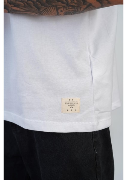 Kingbrich Once Upon A Time Baskılı Slim Fit Kalıp Erkek Tshirt