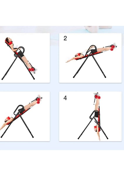 Ters Duruş Sehpası, Inversiyon Terapi Aleti, Baş Aşağı Duruş Egzersiz Standı Inversion Therapy