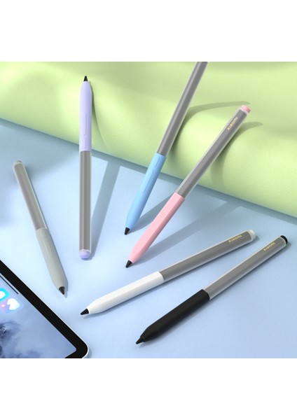 Xiaomi Akıllı Kalem (3. Nesil) Için Silikon Kılıf Stylus Kalem Koruyucu Kılıf-Gri (Yurt Dışından)